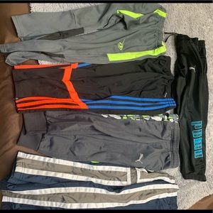 Boys athletic pants five pairs